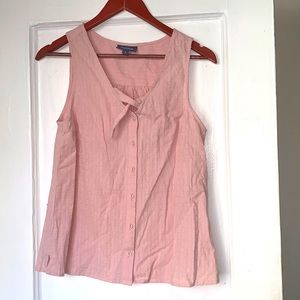 ModCloth | Pink bow tank top